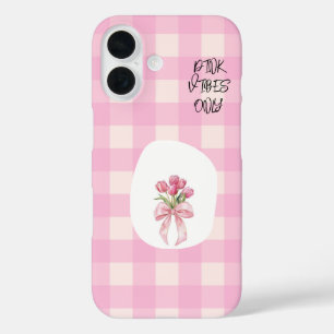 ピンクのiPhoneケース iPhone 16ケース
