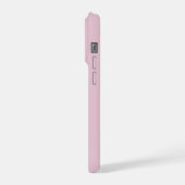 ピンクのiPhoneケース iPhoneケース (左側面)