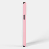 ピンクのiPhone/iPadケースに写真を追加 iPhoneケース (右側面)