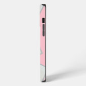 ピンクのiPhone/iPadケースに写真を追加 iPhoneケース (左側面)