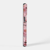 ピンクのiPhone/iPadケース iPhone 15ケース (右側面)