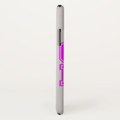 ピンクのiphone Xの場合のチアリーダー Case-Mate iPhoneケース (裏面/右)