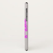 ピンクのiphone Xの場合のチアリーダー Case-Mate iPhoneケース (裏面/左)