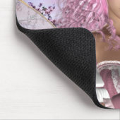 ピンクのmousepad マウスパッド (コーナー)