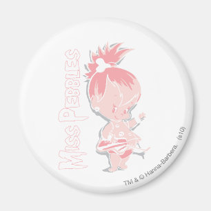 ピンクのPEBBLES™ マグネット