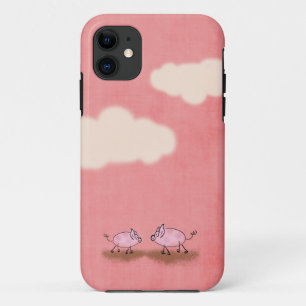 ピンクのPiggiesのiPhoneの場合 iPhone 11 ケース