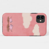 ピンクのPiggiesのiPhoneの場合 Case-Mate iPhoneケース (裏面(横))
