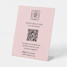 ピンクのQRコード | スキャンしてね ソーシャルメディア ビジネス