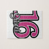 ピンクのSweet sixteen ジグソーパズル (横)