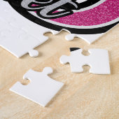 ピンクのSweet sixteen ジグソーパズル (側面)