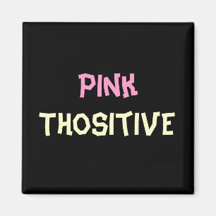 ピンクのThositive マグネット