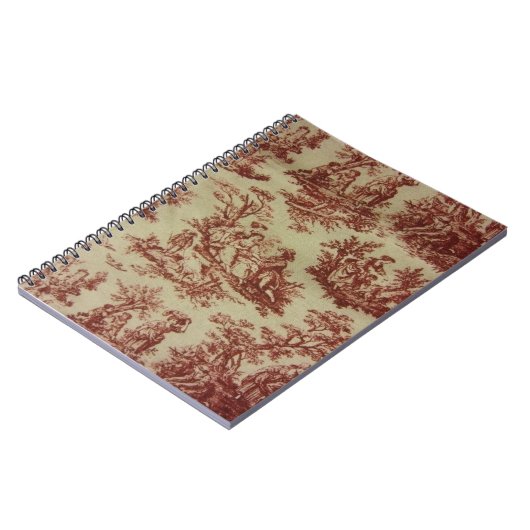 ピンクのToile ノートブック (左側)