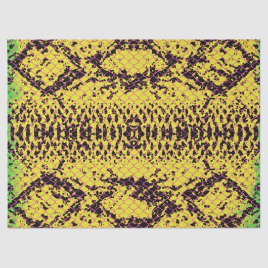 ピンクはかりで測の線を切り離したヘビ効果 薄葉紙 (正面)