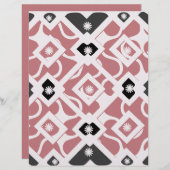 ピンクはっきりしたとブラック (正面/裏面)