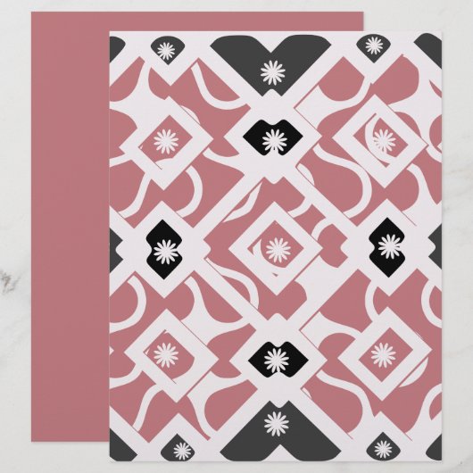 ピンクはっきりしたとブラック (正面/裏面)