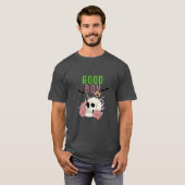 ピンクはっきりしたハロウィーンTシャツ Tシャツ (正面フル)