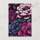 ピンクはっきりしたフローラ エンクロージャーカード (裏面)