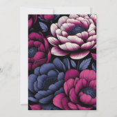 ピンクはっきりしたフローラ サンキューカード (裏面)