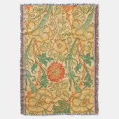 ピンクはウィリアム・モリスによって上がり、 スローブランケット (正面縦)