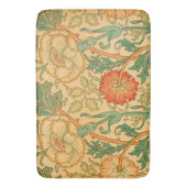 ピンクはウィリアム・モリスによって上がり、 バスマット (正面縦)