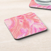 ピンクはセット芸術のコースター渦巻きます コースター (左側)