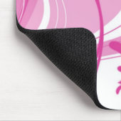 ピンクはマウスパッドを設計しました マウスパッド (コーナー)