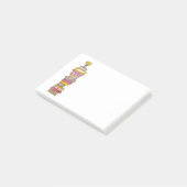 ピンクは付箋を予約します ポストイット (アングル)