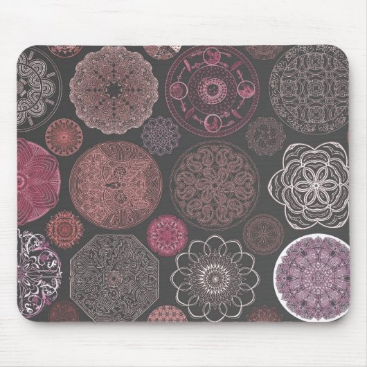 ピンクは会合にそれらを送ります マウスパッド (正面)