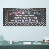 ピンクは曲がりますまたはフリースロー性は旗を明らかにします 横断幕 (トレードショー)