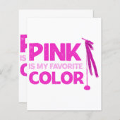 ピンクは私のお気に入りの色 (正面/裏面)