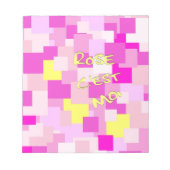 ピンクは私 ノートパッド (正面)