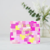 ピンクは私 ポストカード (スタンド正面)