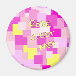 ピンクは私 マグネット