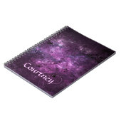 ピンクは螺旋綴じのノートフラクタルの渦巻きます ノートブック (左側)