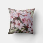 ピンクは赤い茎。 クッション (裏面)