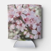 ピンクは赤い茎。 缶クーラー (裏面)