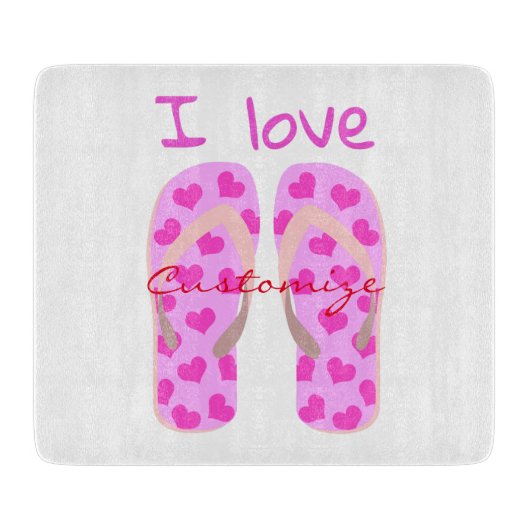 ピンクはThunder_Coveを急変します カッティングボード (正面)