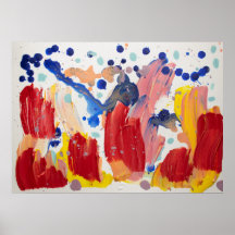 ピンクふわふわのユニコーン踊りオンレインボー