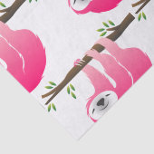 ピンクぶら下がったのスロッスの枝 薄葉紙 (詳細)