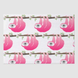 ピンクぶら下がったのスロッスの枝 薄葉紙