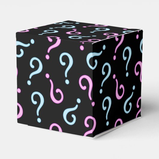 ピンクまたはブルーのベビーの表示 フェイバーボックス (裏面サイド)