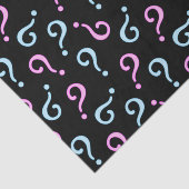 ピンクまたはブルーのベビーの表示 薄葉紙 (詳細)