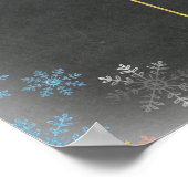 ピンクまたはブルーの休日の性別が投票ボードを明らかにする ポスター (角)