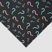 ピンクまたはブルーの性別がブラックティッシュペーパー 薄葉紙 (詳細)