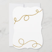 ピンクまたはブルーパンプキンジェンダーリビール招待状 招待状 (裏面)