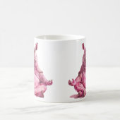 ピンクめい想サイ コーヒーマグカップ (中央)