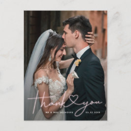 ピンクよくはしゃぐのネオンスク結婚リプトの写真 ポストカード
