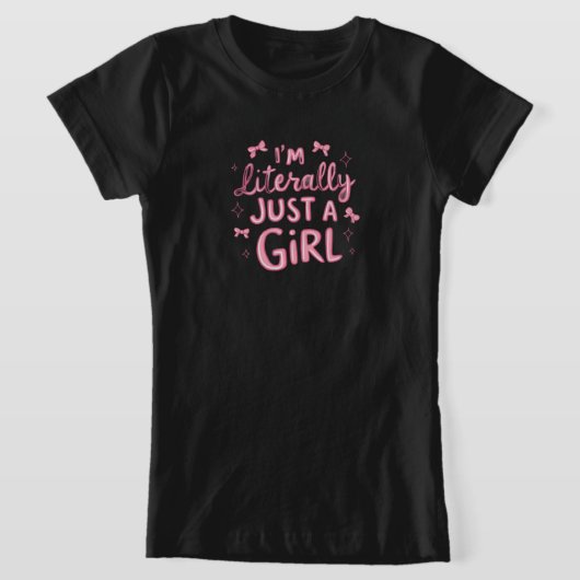 ピンクよくはしゃぐの声明 Tシャツ (レイダウン)