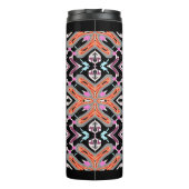 ピンクよくはしゃぐの部族の熱タンブラー タンブラー (裏面)