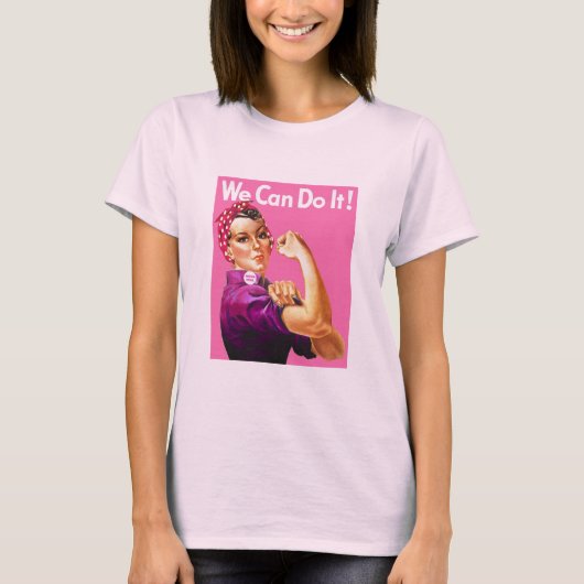 ピンクを考えて下さい Tシャツ (正面)